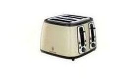 Russell Hobbs 18369 4 Slice Heritage Toaster - Cream